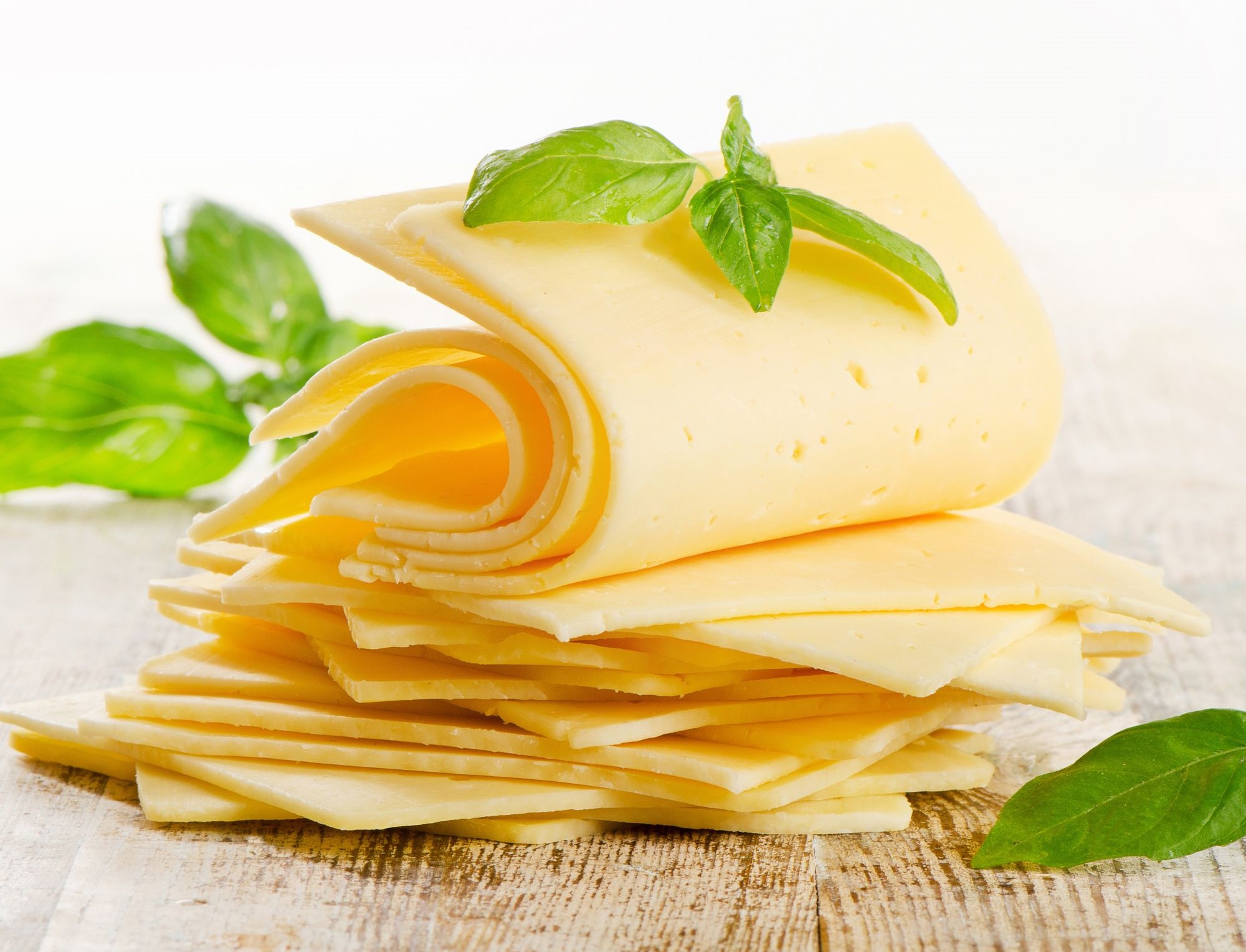 deli sliced cheeses